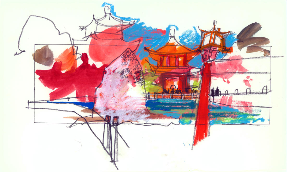 summer drawing greg betza illustration